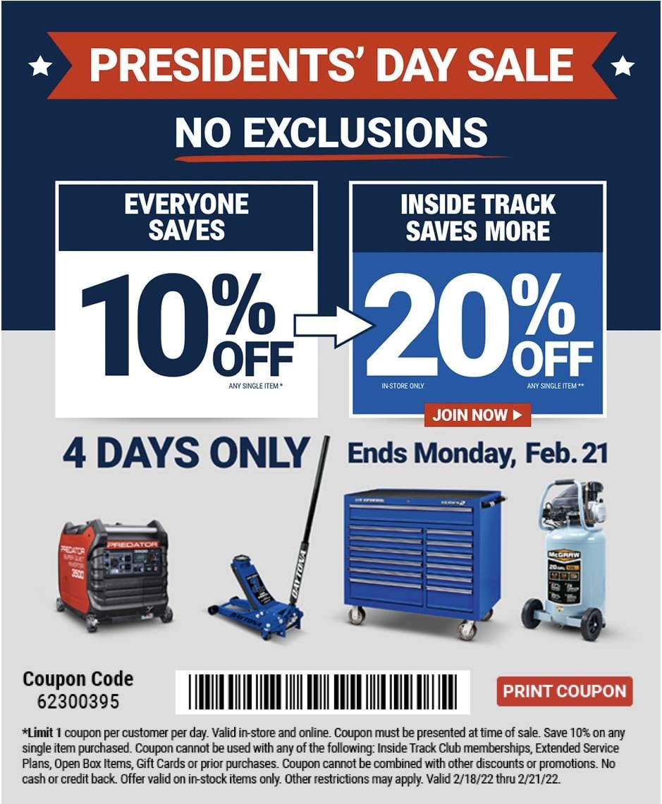 Harbor Freight Tools Coupon Database Free coupons, percent off coupons, toolbox coupons