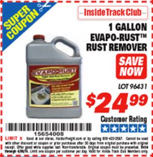 EVAPO-RUST ER012 Rust Remover - 1 Gallon for sale online