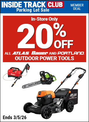 Harbor Freight 20 percent off coupon