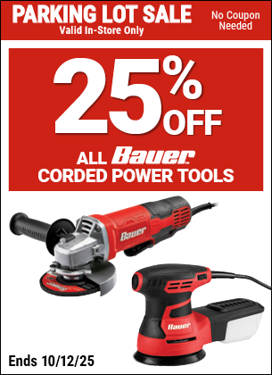 Harbor Freight 25 percent off coupon