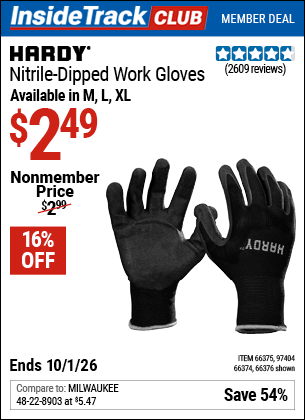 www.hfqpdb.com - HARDY NITRILE-DIPPED WORK GLOVES Lot No. 66374/66375/97404/66376/97405