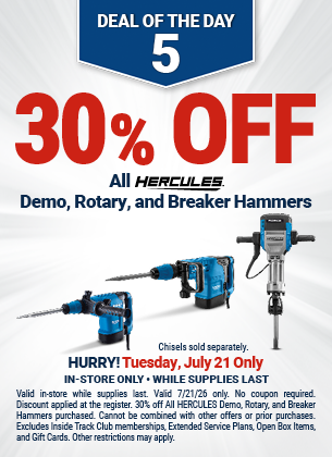 Harbor Freight 30 percent off coupon