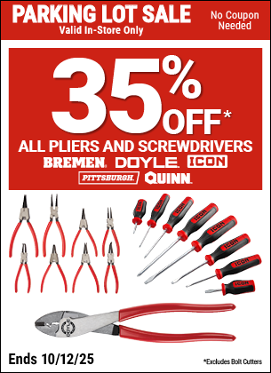 Harbor Freight 35 percent off coupon