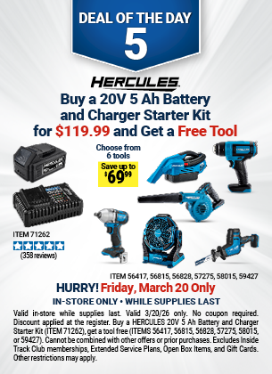 Harbor Freight 0 percent off coupon