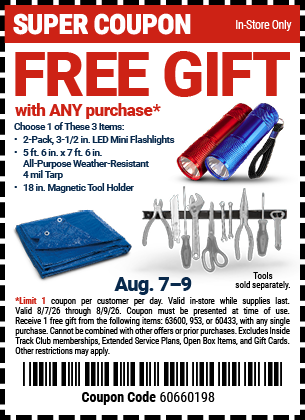 Harbor Freight 0 percent off coupon