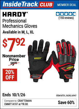 www.hfqpdb.com - HARDY PROFESSIONAL MECHANICS GLOVES Lot No. 64731/62524/62525/64947/56249
