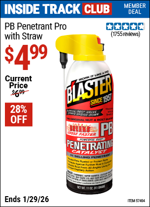 www.hfqpdb.com - B'LASTER PB PENETRANT PRO WITH STRAW Lot No. 57404/56826