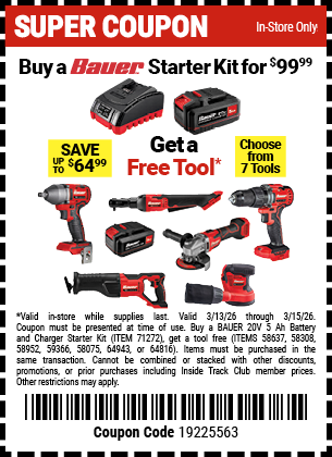 Harbor Freight 0 percent off coupon