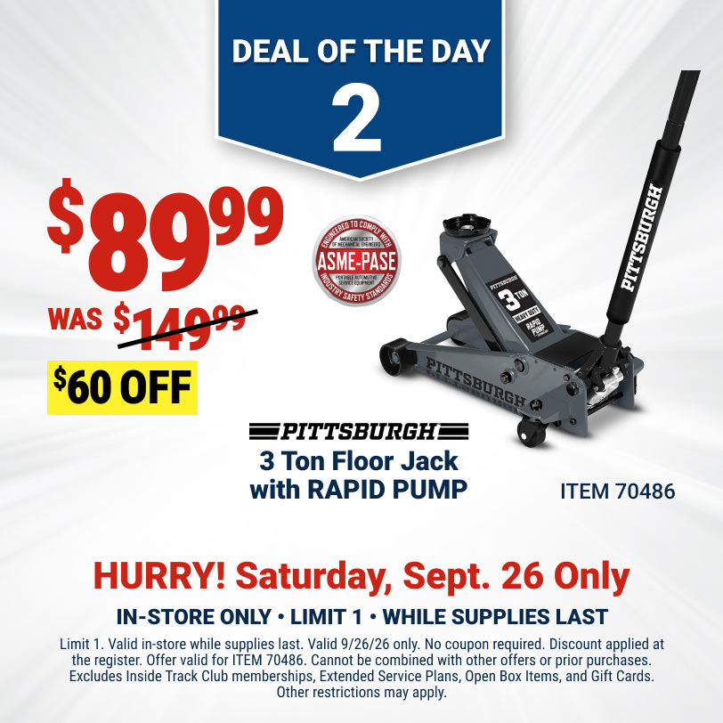 Harbor Freight 0 percent off coupon