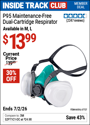 www.hfqpdb.com - GERSON P95 MAINTENANCE-FREE DUAL CARTRIDGE RESPIRATOR Lot No. 67727/66554