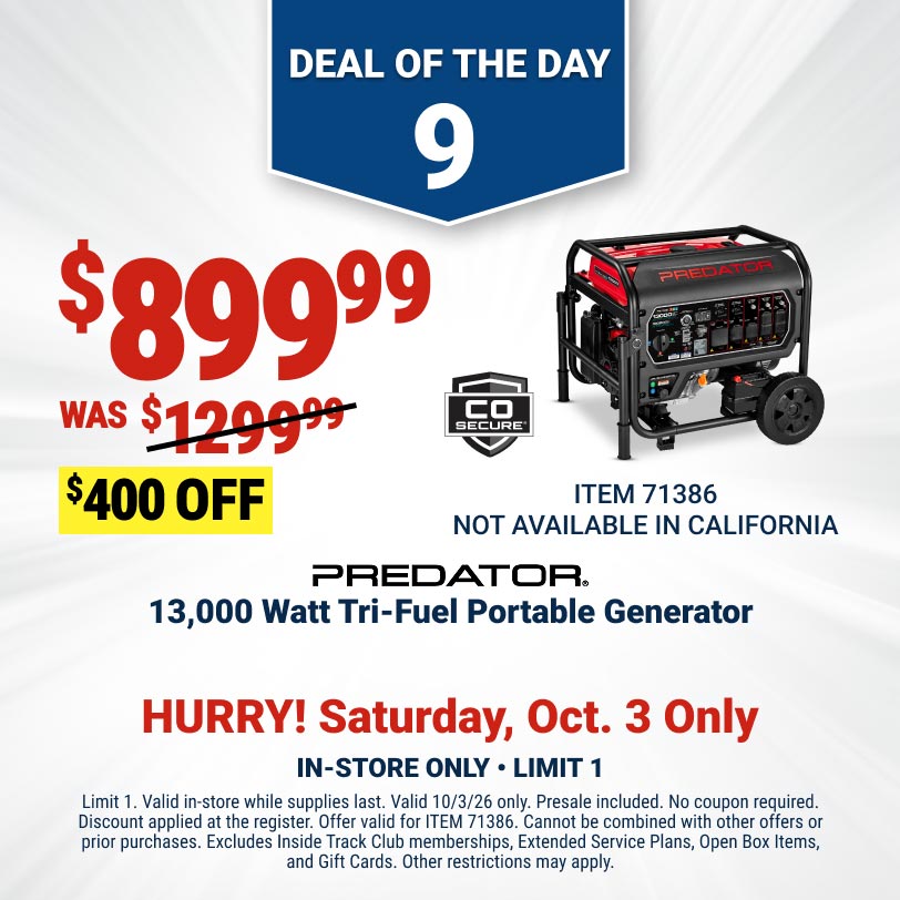 Harbor Freight 0 percent off coupon