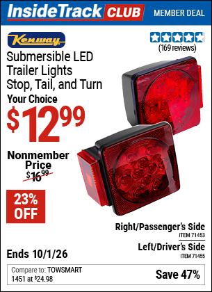 www.hfqpdb.com - KENWAY SUBMERSIBLE LED TRAILER LIGHT Lot No. 71453/71455