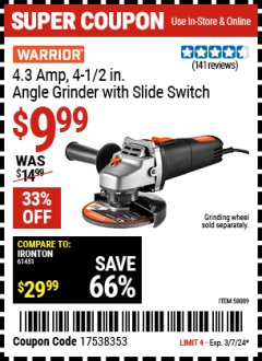 DRILL MASTER 18V 3/8 in. Cordless Drill/Driver And Flashlight Kit for  $19.99 – Harbor Freight Coupons
